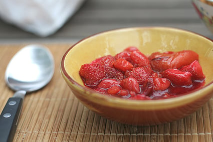 草莓和酸樱桃
