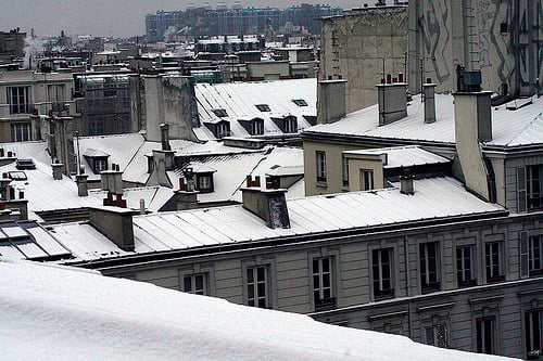 paris-first降雪