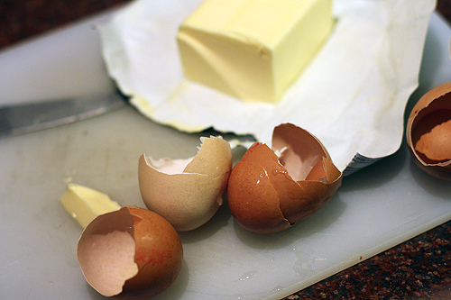 鸡蛋和黄油