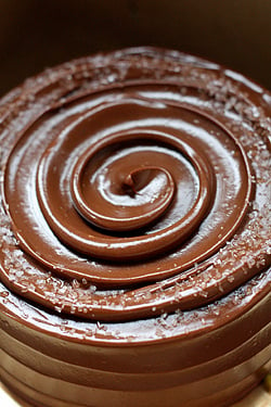 巧克力蛋糕磨砂