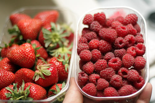 草莓和覆盆子