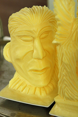 黄油的雕塑