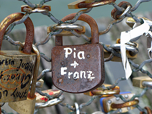 pia和弗朗兹-艺术桥,巴黎
