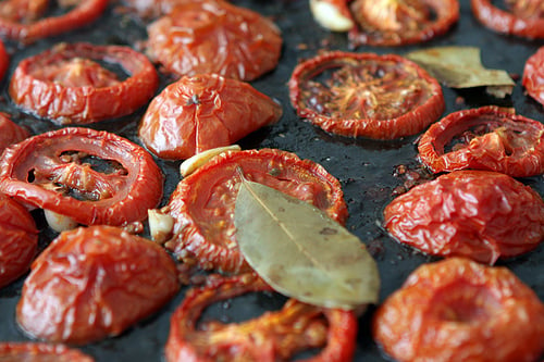 炉烤鸡西红柿