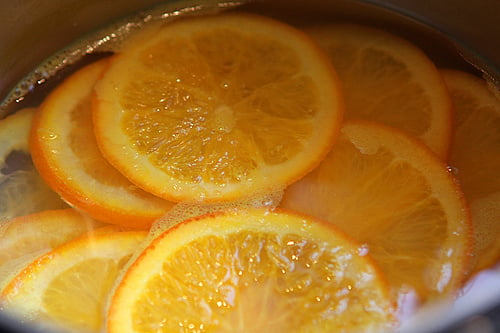 蜜饯橙色食谱