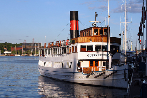 斯德哥尔摩的船