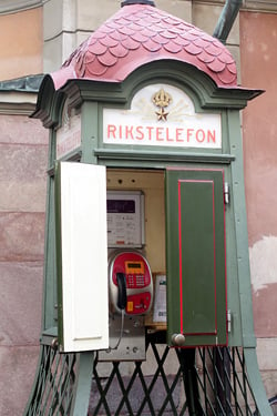 斯德哥尔摩电话亭