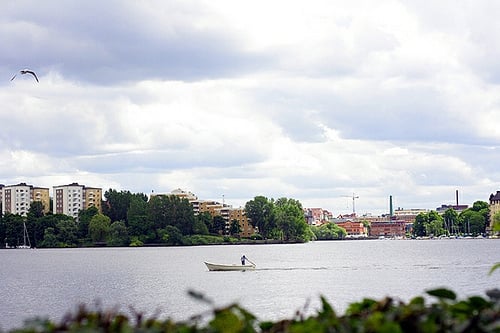 河在斯德哥尔摩