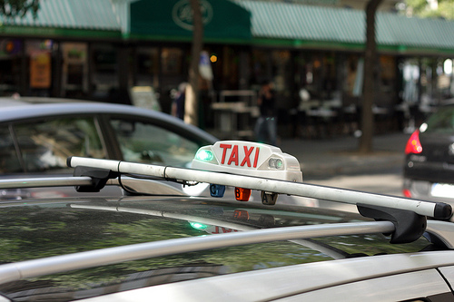出租车在巴黎