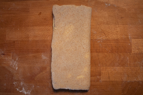 自制的羊角面包