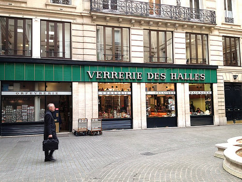 在巴黎Verrerie菜市场