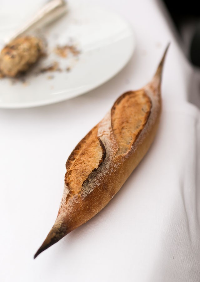 巴黎布里斯托尔酒店的法式长棍面包
