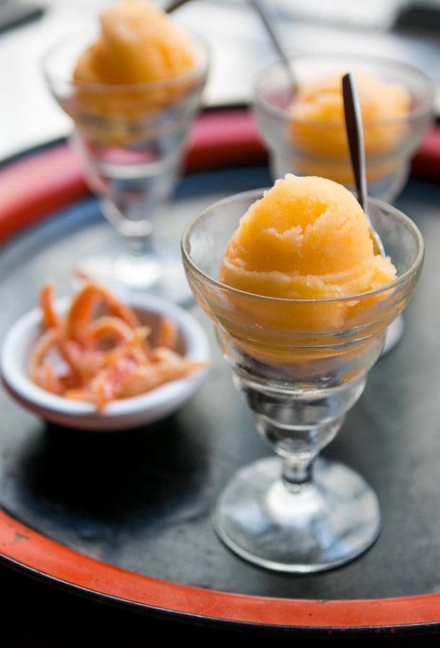 橘子冰沙食谱